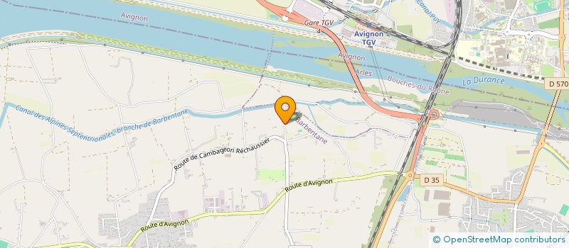 localisation de l'entreprise TRIAL LOISIR CLUB BARBENTANAIS  BARBENTANE