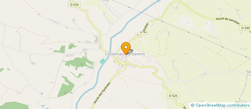 localisation de l'entreprise TRIAL RANDO CLUB CASTELNAUSIEN  CASTELNAU-BARBARENS