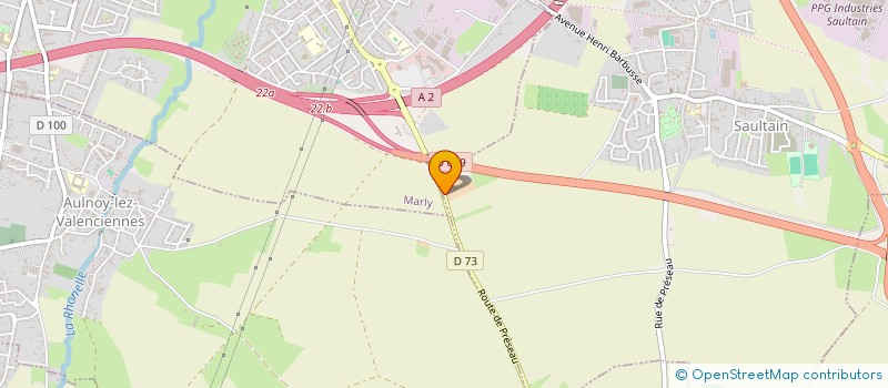 localisation de l'entreprise TRIALINK  SAULTAIN