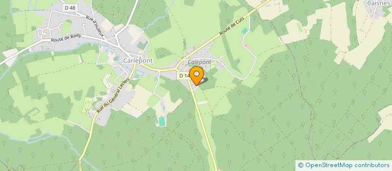 localisation de l'entreprise TRIAME  CARLEPONT