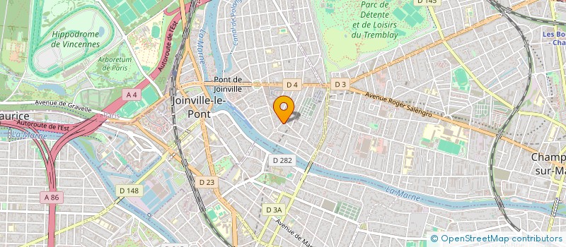 localisation de l'entreprise TRIANA-RONTEIX à JOINVILLE-LE-PONT