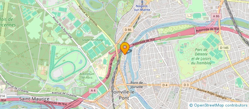 localisation de l'entreprise TRIANGLE 7 à JOINVILLE-LE-PONT
