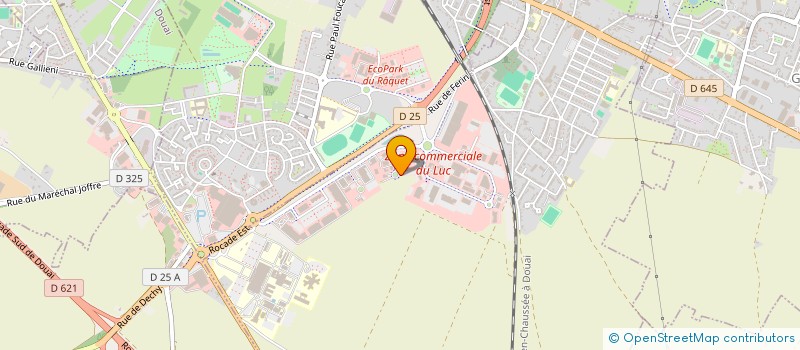 localisation de l'entreprise TRIANGLE à DECHY