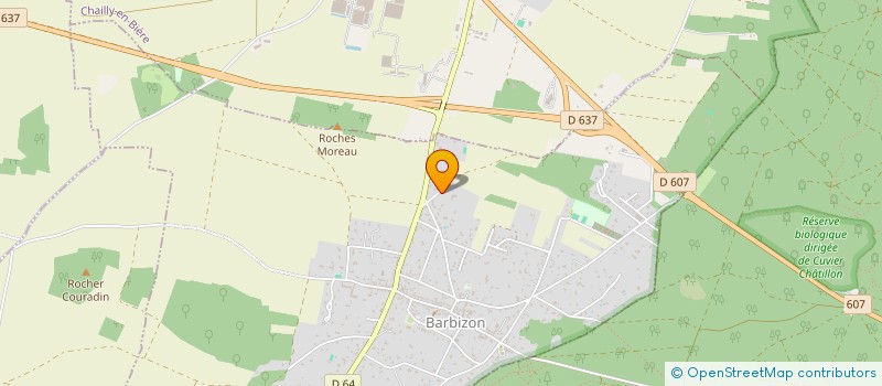 localisation de l'entreprise TRIANGLE 92  BARBIZON