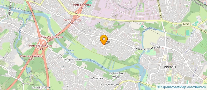 localisation de l'entreprise TRIANGLE AUTOCONSO VAL DE LOIRE à VERTOU