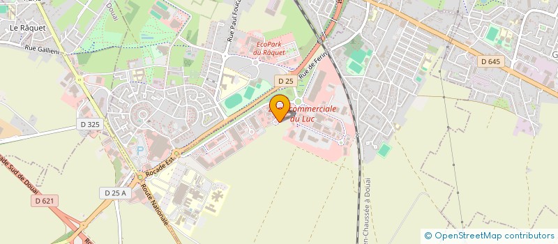 localisation de l'entreprise TRIANGLE CALORIFUGE  DECHY