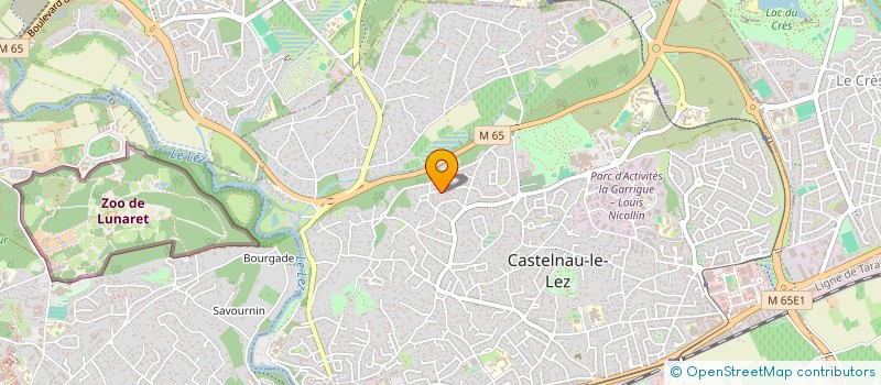 localisation de l'entreprise TRIANGLE CONSULTANT à CASTELNAU-LE-LEZ