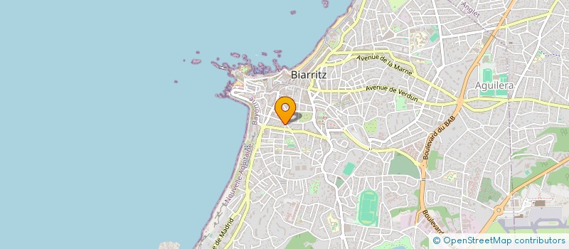 localisation de l'entreprise TRIANGLE DIFFUSION à BIARRITZ