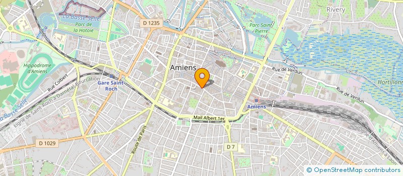 localisation de l'entreprise TRIANGLE DIGITIME à AMIENS