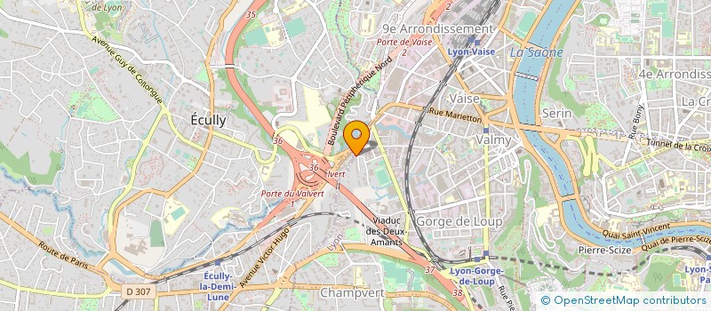 localisation de l'entreprise TRIANGLE GENERATION HUMANITAIRE à LYON