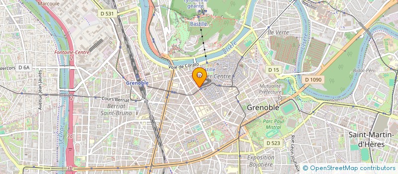 localisation de l'entreprise TRIANGLE INDUSTRIES à GRENOBLE