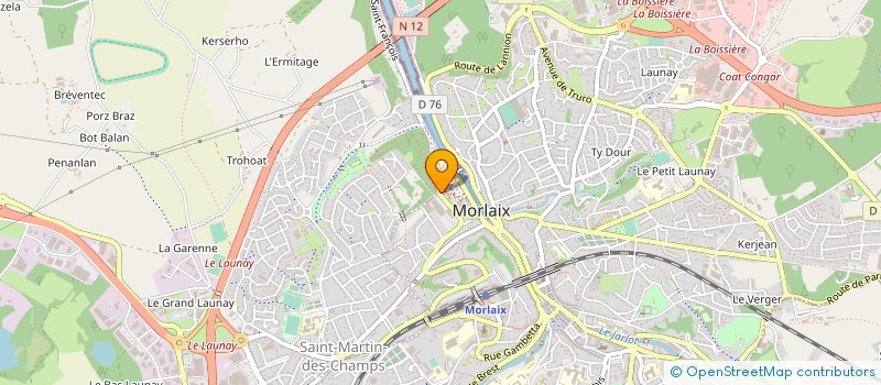 localisation de l'entreprise TRIANGLE INITIATIVE à MORLAIX