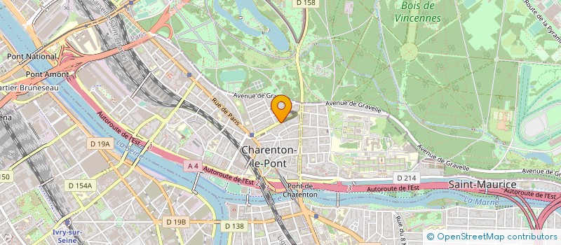 localisation de l'entreprise TRIANGLE ORGANISATION à CHARENTON-LE-PONT