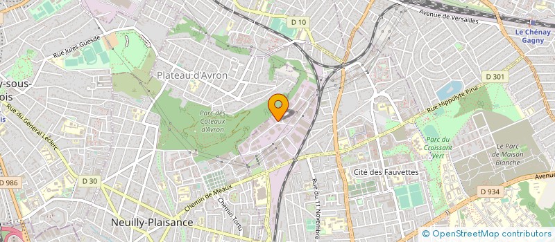 localisation de l'entreprise TRIANGLE SAS à NEUILLY-SUR-MARNE