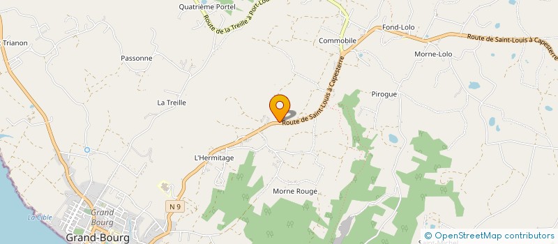 localisation de l'entreprise TRIANGLE SECURITE PRIVEE  GRAND-BOURG
