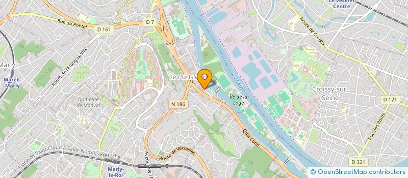 localisation de l'entreprise TRIANNES  LE PORT-MARLY