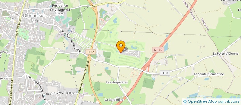 localisation de l'entreprise TRIANON à LES SABLES D'OLONNE