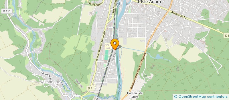 localisation de l'entreprise TRIANON  PARMAIN