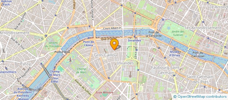 localisation de l'entreprise TRIANON 87 LAVOISIER à PARIS
