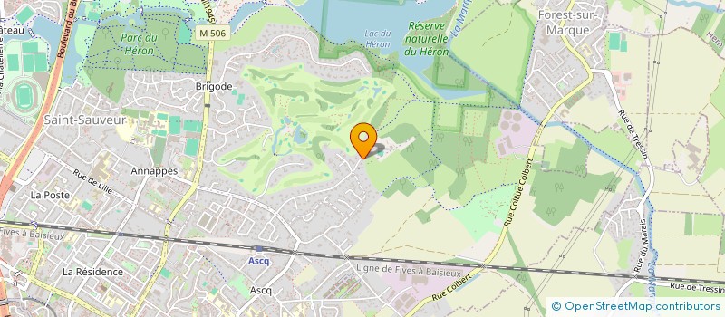 localisation de l'entreprise TRIANON  VILLENEUVE-D'ASCQ