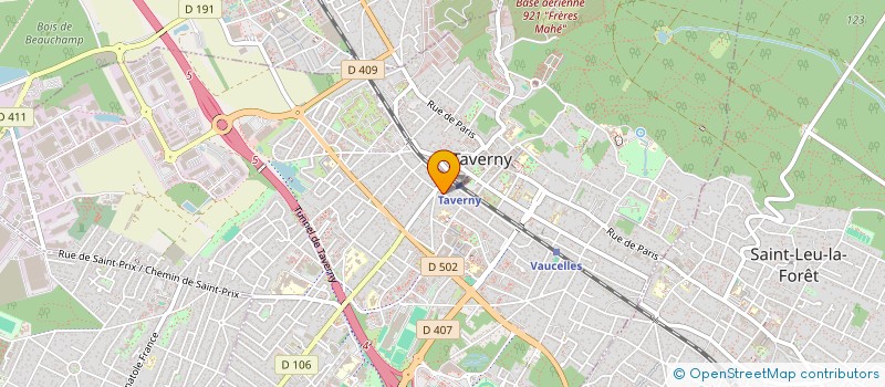 localisation de l'entreprise TRIANON-DELCROIX  TAVERNY