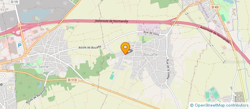 localisation de l'entreprise TRIANON S.A. à BOUAFLE