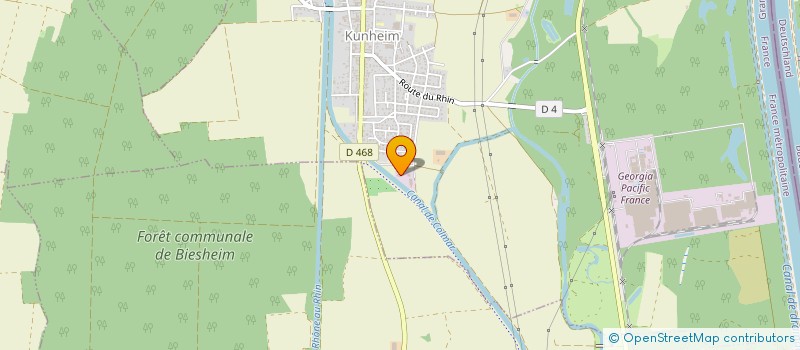 localisation de l'entreprise TRIARC DISTRIBUTION CERNAY  KUNHEIM