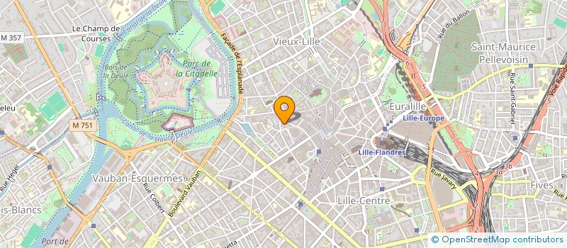 localisation de l'entreprise TRIART IMMOBILIER à LILLE