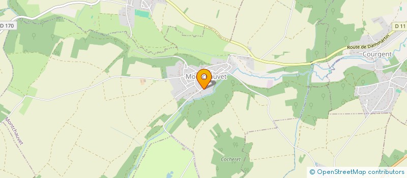 localisation de l'entreprise TRIAS  MONTCHAUVET