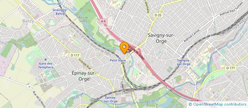 localisation de l'entreprise TRIAS DEVELOPPEMENT à EPINAY-SUR-ORGE