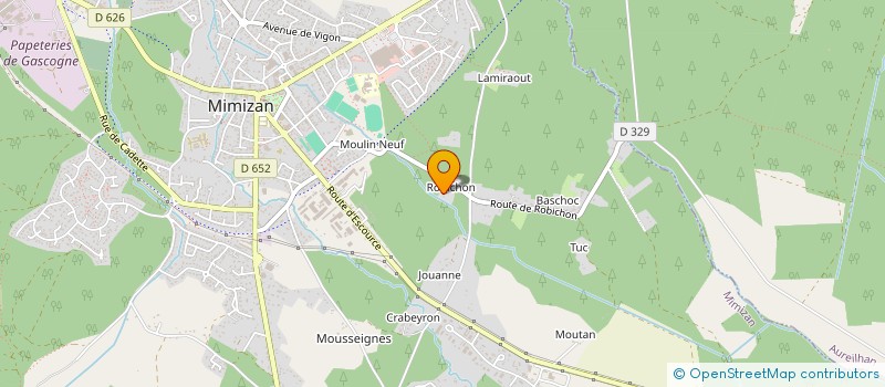 localisation de l'entreprise TRIATHLON ATHLETIQUE MIMIZANNAIS à MIMIZAN