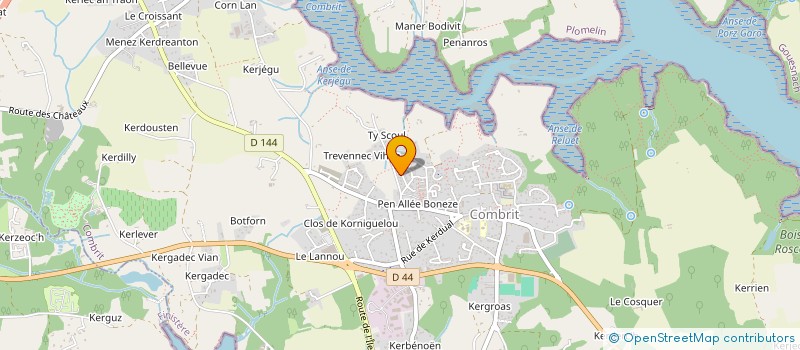 localisation de l'entreprise TRIATHLON BIGOUDEN  PONT-L'ABBE