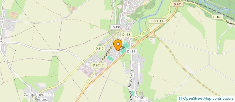 localisation de l'entreprise TRIATHLON CLUB DU MONTREUILLOIS  ECUIRES