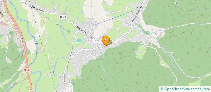 localisation de l'entreprise TRIATHLON REMIREMONT OLYMPIQUE CLUB  DOMMARTIN-LES-REMIREMONT