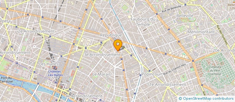 localisation de l'entreprise TRIATHLON STORE à PARIS
