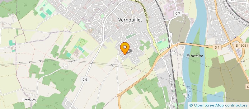 localisation de l'entreprise TRIATHLON VERNEUIL VERNOUILLET (TRI2V) à VERNOUILLET