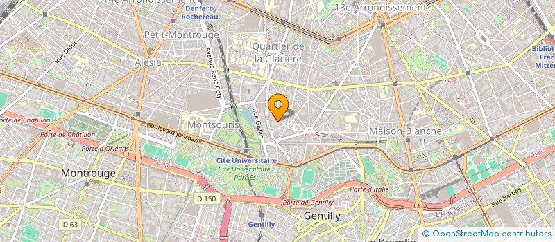 localisation de l'entreprise TRIAU  PARIS