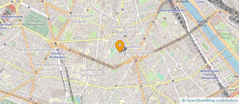 localisation de l'entreprise TRIAVIA à PARIS