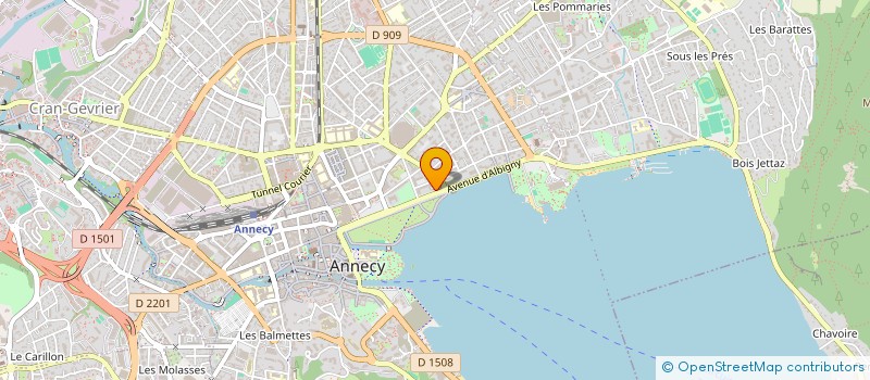 localisation de l'entreprise TRIAXIAL à ANNECY