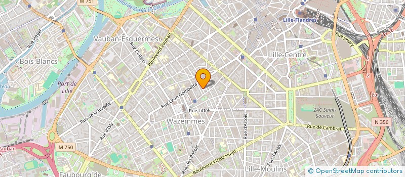 localisation de l'entreprise TRIAXSYS  LILLE