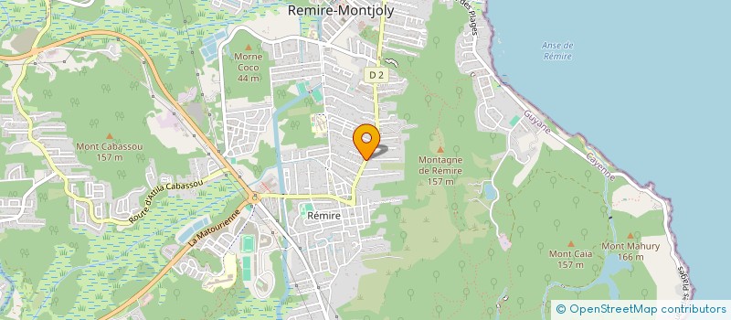localisation de l'entreprise TRIB'ANNAI  REMIRE-MONTJOLY