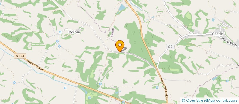 localisation de l'entreprise TRIBA 8  ORDAN-LARROQUE