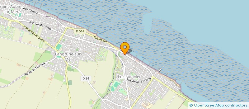 localisation de l'entreprise TRIBAL  LUC-SUR-MER