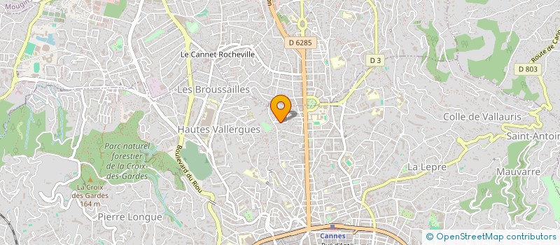 localisation de l'entreprise TRIBAL PRODUCTION  CANNES