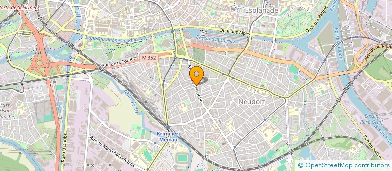 localisation de l'entreprise TRIBAL VIBE à STRASBOURG