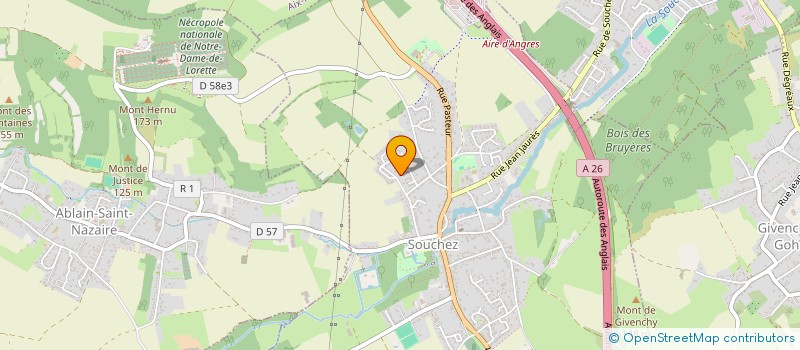 localisation de l'entreprise TRIBALIS CONSEIL  SOUCHEZ