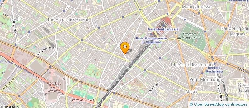 localisation de l'entreprise TRIBARTS FRANCE  PARIS