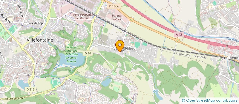 localisation de l'entreprise TRIBE STORE  VAULX-MILIEU