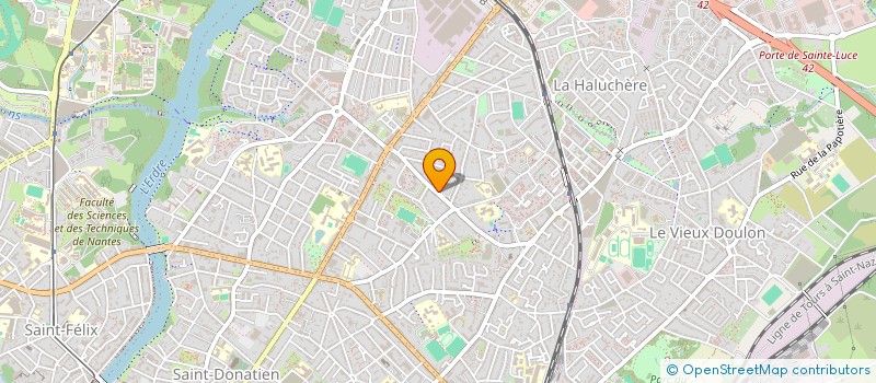 localisation de l'entreprise TRIBE UP COMMUNITY à NANTES