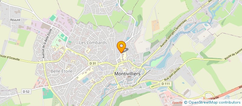 localisation de l'entreprise TRIBECA  MONTIVILLIERS